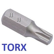 T30 TORX BIT 6 Point Socket 10mm Hex Drive 30mm long FRANKLIN DRAPER SEALEY J