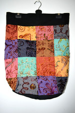 Brand New Hippy Patchwork Multi colour Festival Bohemian Rucksack / Duffle bag