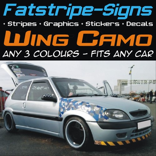Car camo wing - wing, kit