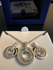 Swarovski Circle jewelry set