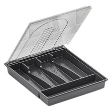 Organizer with Lid,Plastic
