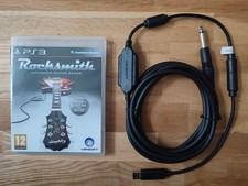 Rocksmith Authentic Guitar Games - PlayStation 3 / PS3 / With Real Tone Cable