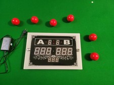 Hardly Used In Excellent Condition Electronic Snooker Score Board  With Remote