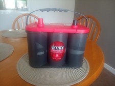 Optima Redtop AGM Batteries 815a / 50Ah used with low starts