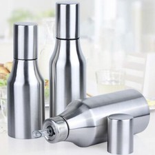 Stainless Steel Olive Oil Dispenser Leakproof Oil Vinegar Pourer Bottle