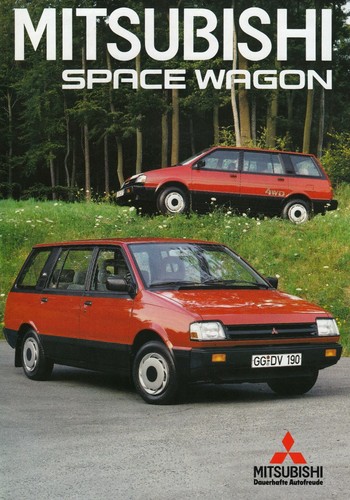 Mitsubishi space wagon van - mitsubishi,