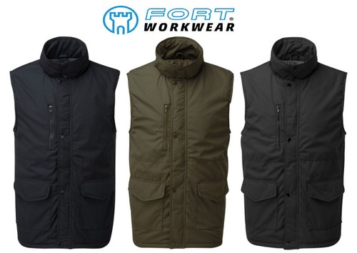 Mens quilted padded gilet - quilted,