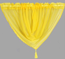 Voile Swags - Tassled - All