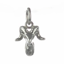 925 Solid Sterling Silver Rams