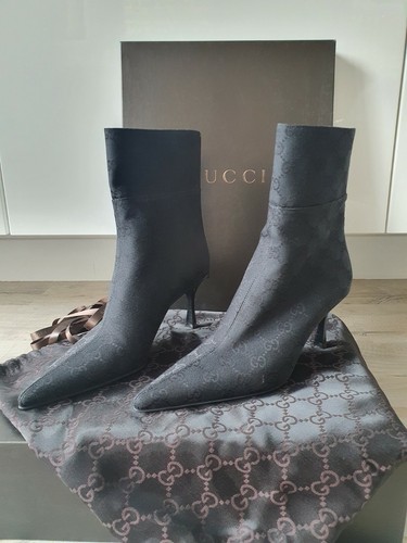 Gucci monogram black calf - gucci,