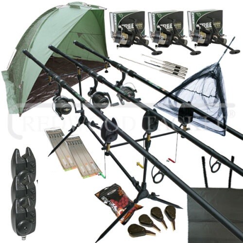 Oakwood carp fishing set 3 - set, up