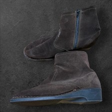 Ladies Brown Furlined Ankle