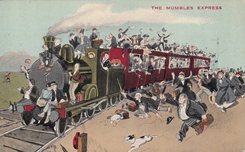 The mumbles express comic - the,