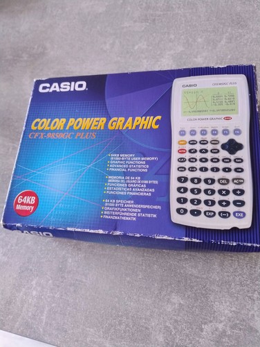 Casio cfx 9850gc - casio, cfx-9850gc