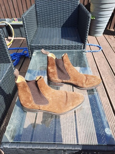 Loake suede chelsea boots - loake,