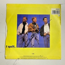 BROS MATT GOSS SIGNED I Quit  LP Vinyl 7’’ AUTOGRAPHED 