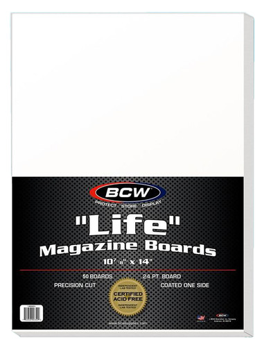 Bcw life magazine size - 50,