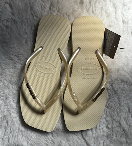 Havaianas women beige gold - havaianas, beige/gold