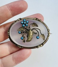 Chalcedony & Turquoise Antique