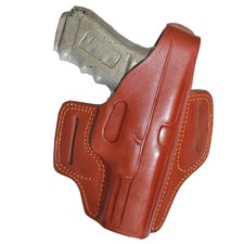Handmade leather owb carry two - handmade,