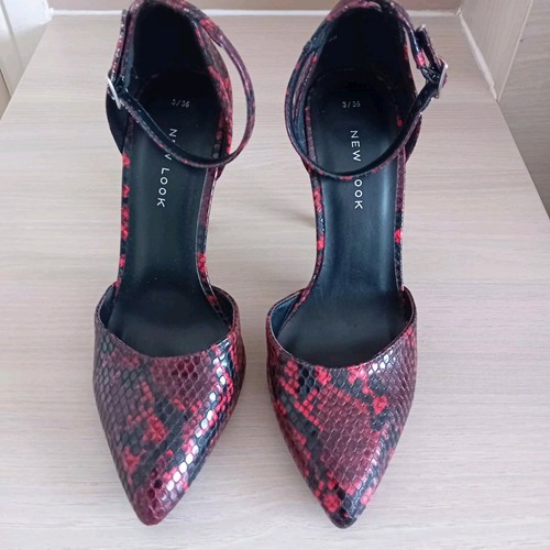 New look black red - look, &