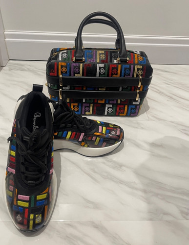 Matching sport shoes and bag - matching,