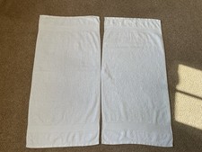 Johnsons & Richard Haworth White Hotel Quality Hand Towels 100% Cotton