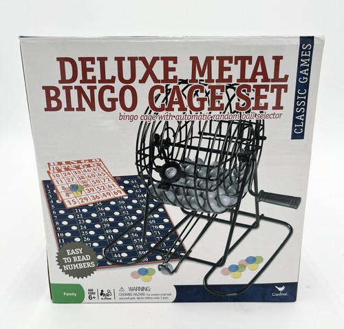 Cardinal deluxe metal bingo - cardinal,