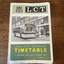 Leeds City Transport Timetable