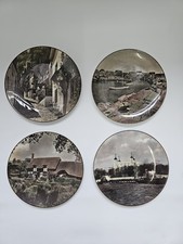 Royal Doulton scenic plates x4