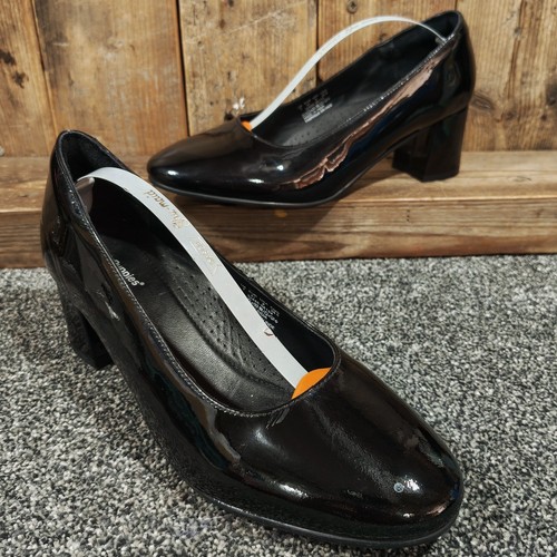 Hush puppies black - black, patent