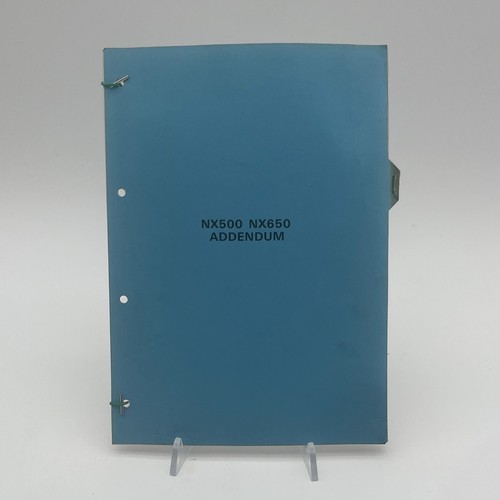 Genuine honda nx500 nx650 - genuine,