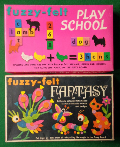 Vintage fuzzy felt - vintage,