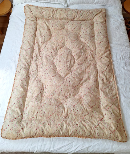 Vintage paisley eiderdown - vintage,