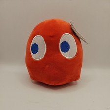 Pacman Namco Red Ghost Blinky 8” Plush Soft Toy