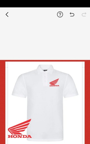 Honda motorcycle polo shirt - polo,