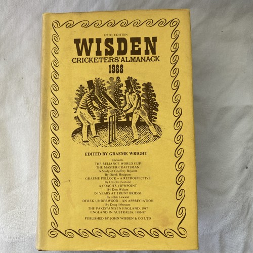 Wisden cricketers almanack - wisden,