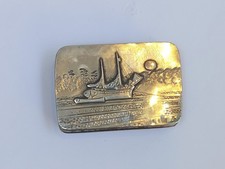 Japanese Mixed Metal Box of Fishing /Marine Interest - Meiji Period