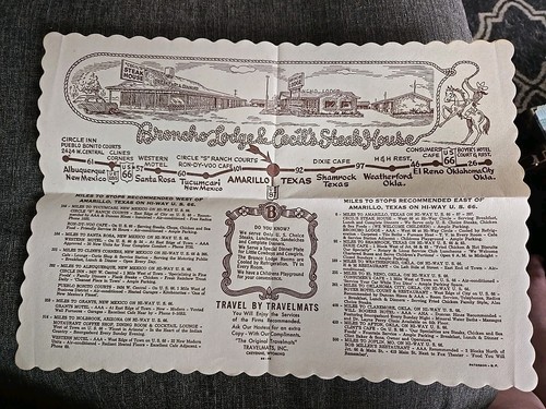 Set placemats from 1950s - 2,