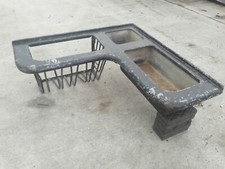 A Rare Victorian Cottam And Hallam Cast Iron Corner Horse Trough Manger Feeder