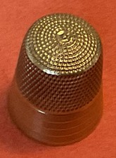 10K Gold Thimble