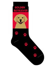 Golden Retriever Socks Gift/Present Red Dog Cotton 
