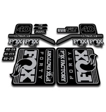 Fox Factory 40 Fork Stickers