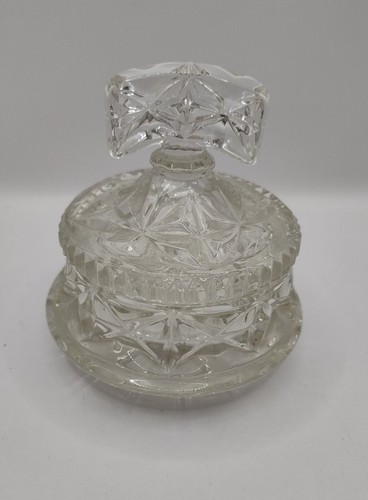 Vintage glass preserve - glass,