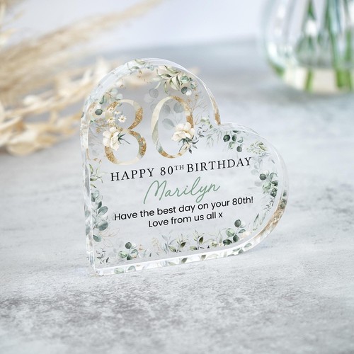 Personalised happy 80th - happy,