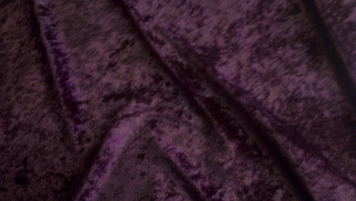Crushed velvet velour - crushed, velvet/velour