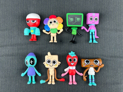 8pcs dandy world figures - 8pcs,