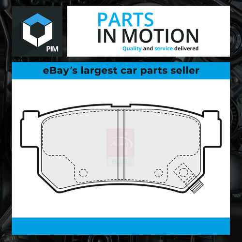 Brake pads set fits ssangyong - set,
