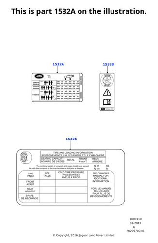 Land rover genuine decal - genuine,