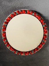 Strawberry Ceramic Cake Plate